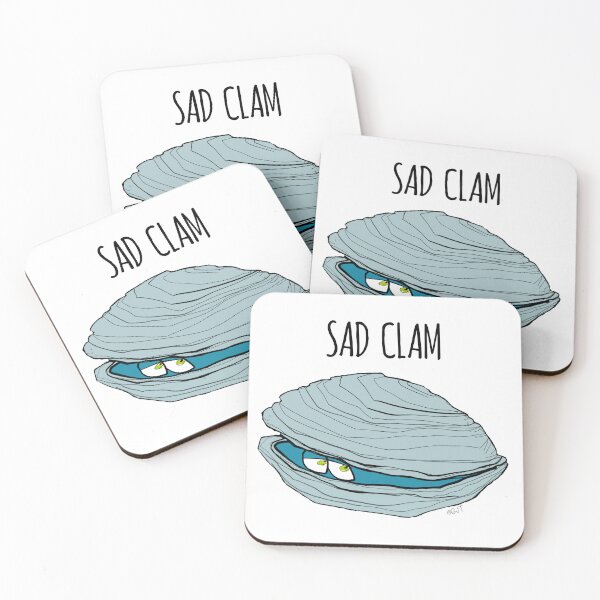 Item preview, Sad Depressed Quahog Clam designed and sold by Greg Thomson.