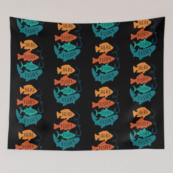 Item preview, Fishing, Here Fishy Fishy designed and sold by Free Shipping ✨ TODAY ONLY!.