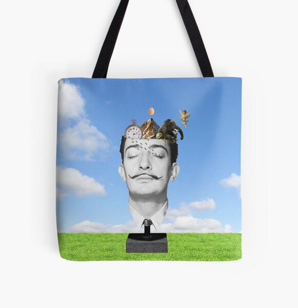 Salvador Dali All Over Print Tote Bag