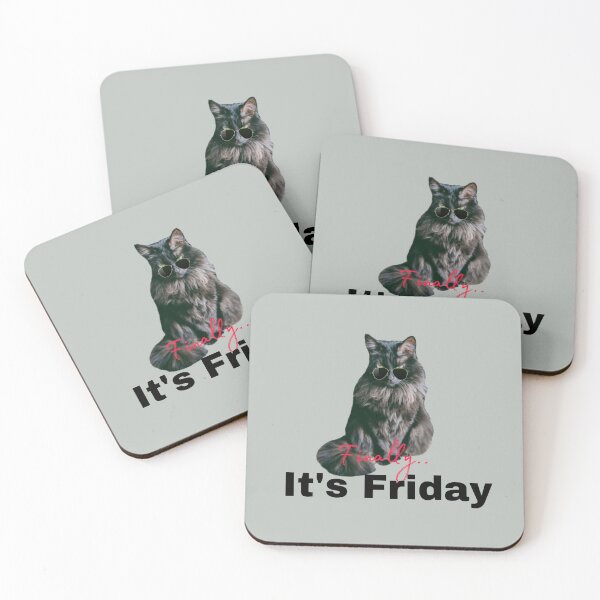 Item preview, Finally.. it’s Friday  designed and sold by CatwithSpecs.
