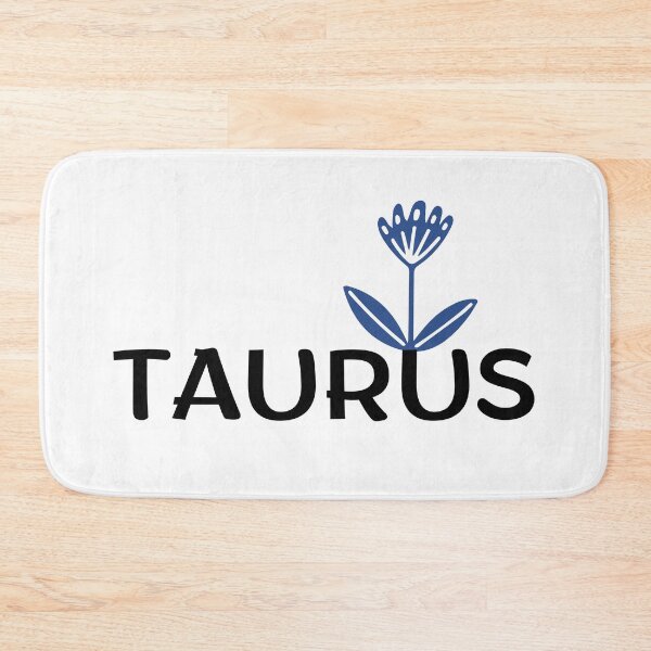 Item preview, Taurus Zodiac Sign Folk Art Flower designed and sold by Hellofriendco.