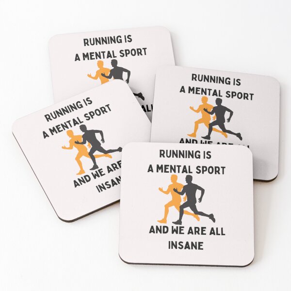 Item preview, Running Is A mental Sport And We Are All Insane  designed and sold by Nedskr.