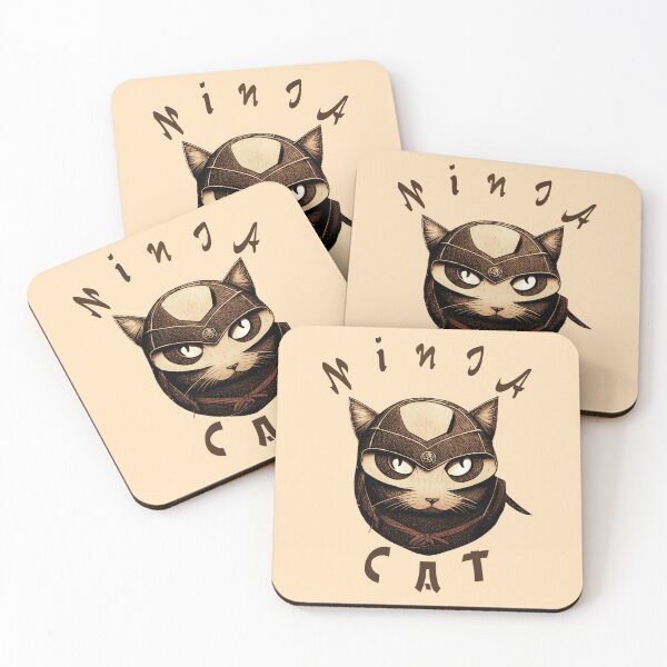 Item preview, Ninja cat designed and sold by Art4u-Shop.