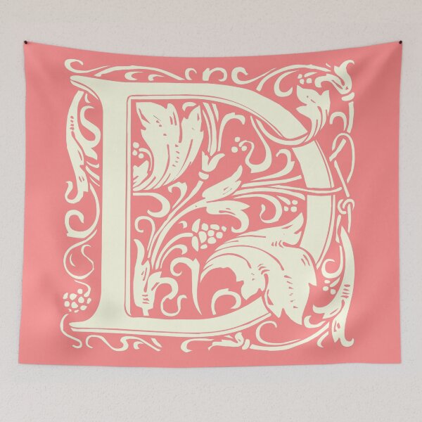 Item preview, D - Capital letter. William Morris' design designed and sold by MINDTHECHERRY.