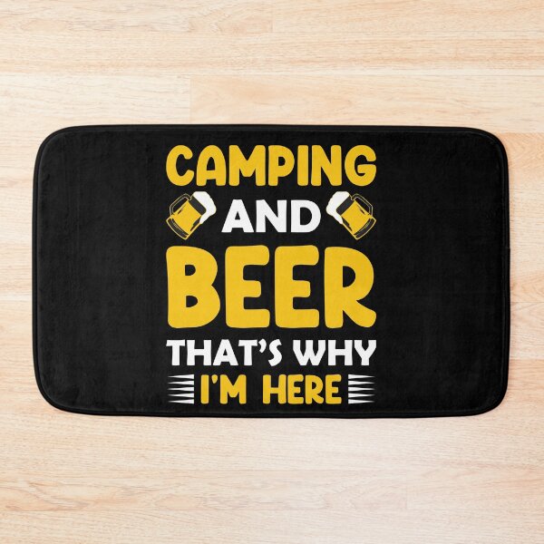 Item preview, Camping And Beer That's Why I'm Here Beer Camping designed and sold by BELASKRI STORE.