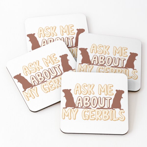 Item preview, Ask Me About My gerbils  designed and sold by Becky-Marie.