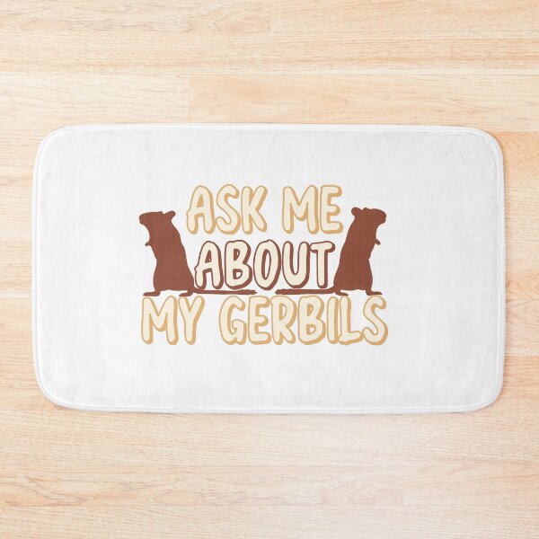 Item preview, Ask Me About My gerbils  designed and sold by Becky-Marie.
