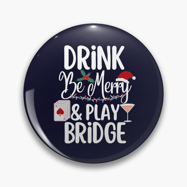 Item preview, Funny Christmas Bridge Game Player designed and sold by SunfullyYours.