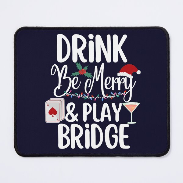 Item preview, Funny Christmas Bridge Game Player designed and sold by SunfullyYours.