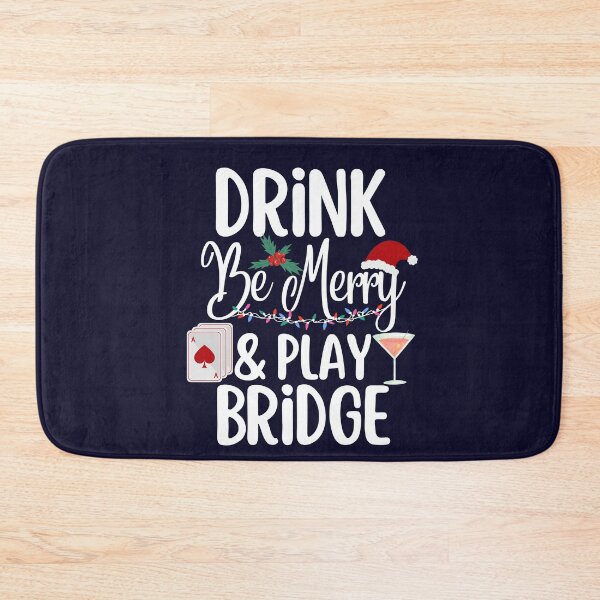 Item preview, Funny Christmas Bridge Game Player designed and sold by SunfullyYours.