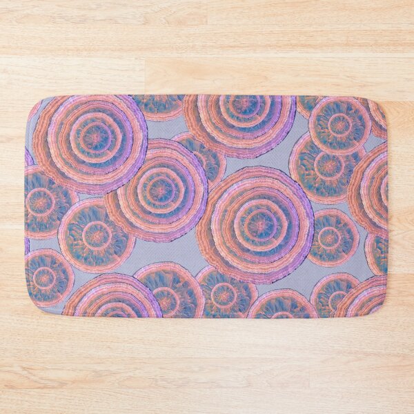 Item preview, Abstraction Strange Slices Lilac Orange designed and sold by JeLoTall.