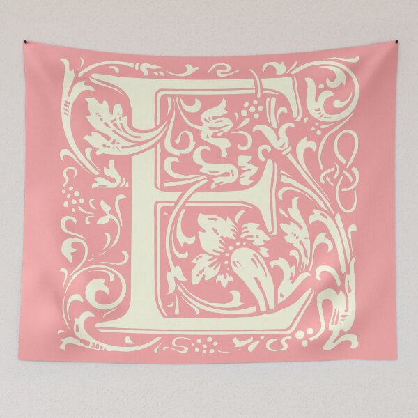 Item preview, E - Capital letter. William Morris' design designed and sold by MINDTHECHERRY.