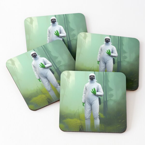 Item preview, Hazmat White designed and sold by XtraArtEmporium.