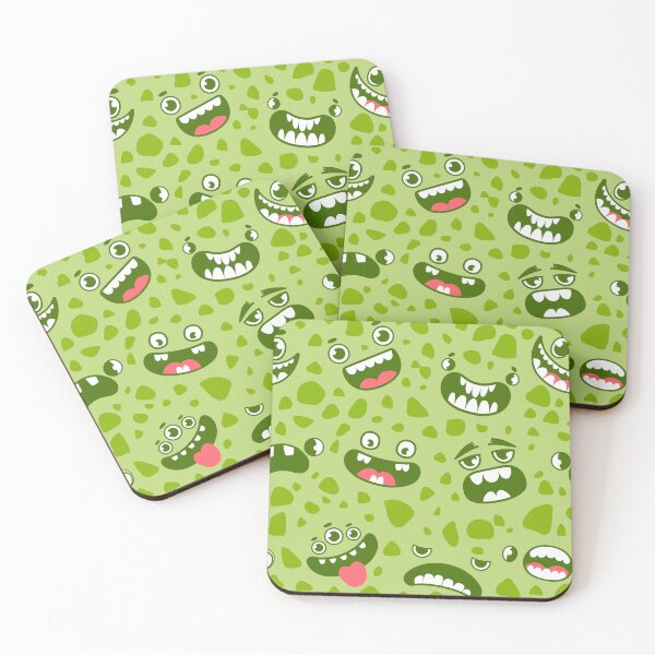 Item preview, Cartoon Monster Faces designed and sold by Vector Scout Lab.