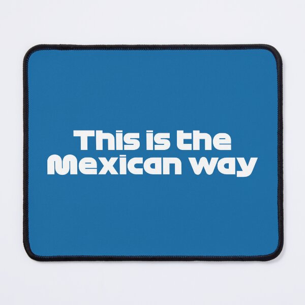 Item preview, PER. Mexican Way - Best Team Radio Singapore GP 2022 (Blue BG) designed and sold by FilipeFerreira.