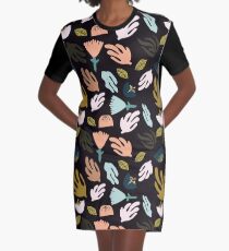 Night Garden - inspiriert von Matisse T-Shirt Kleid