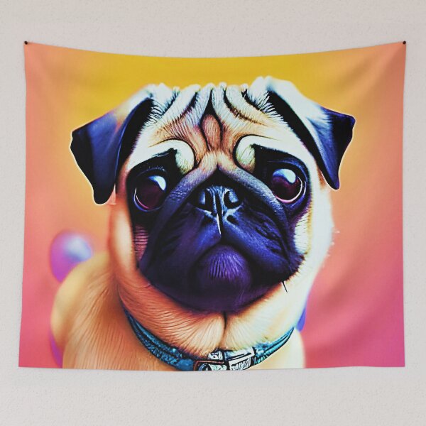 Item preview,  Cute Pug designed and sold by Rorulent.