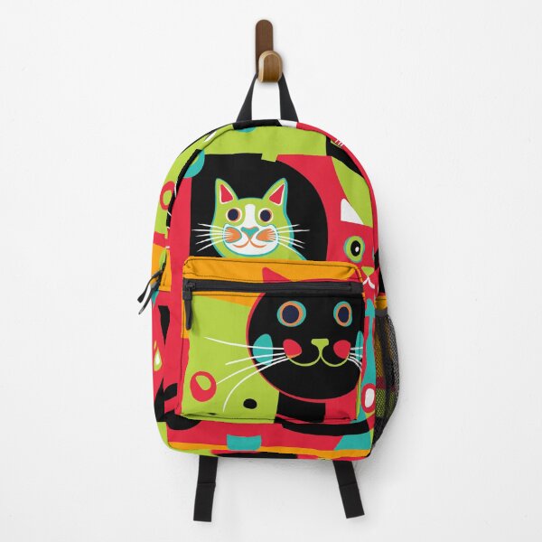 Item preview, PUZZLE PETS: 3 Cats and a Dog - Red+Green by CatnipCatnip designed and sold by CatnipCatnip.