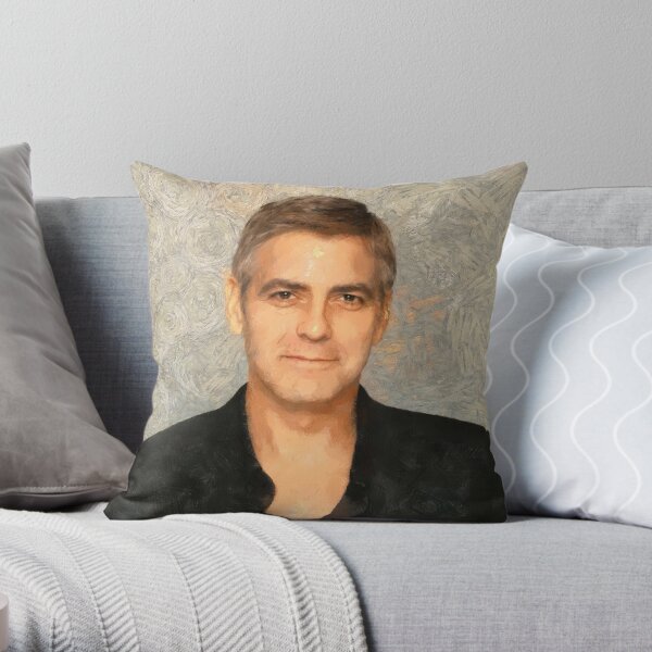 George Throw Pillow