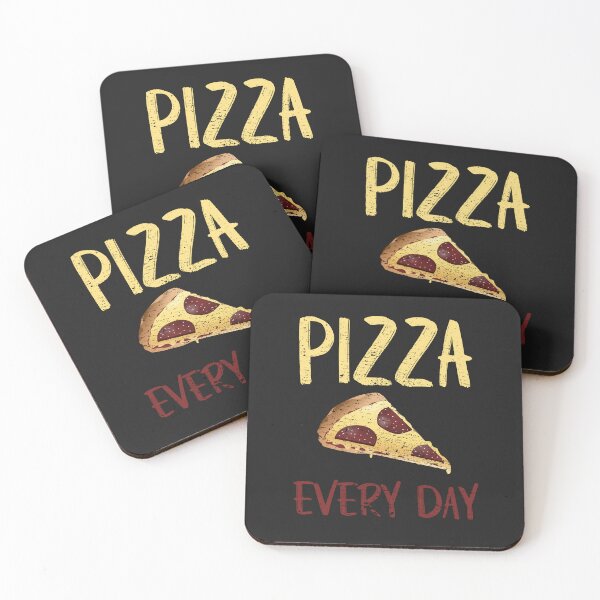 Item preview, Pizza every day - colored distressed designed and sold by VitoTDesign.