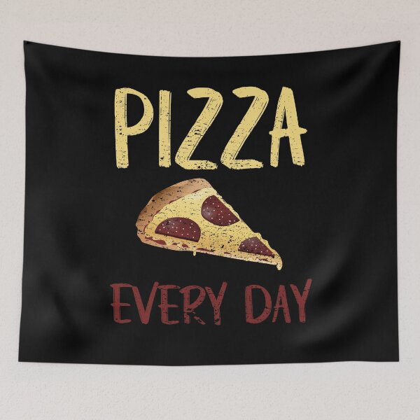 Item preview, Pizza every day - colored distressed designed and sold by VitoTDesign.