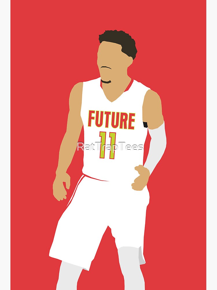 Trae Young Poster Atlanta Hawks Print Kids Gift Gym Man 