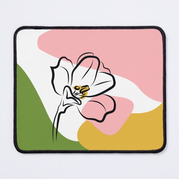Item preview, alstromeria inspired minimalist flower design designed and sold by yessebel.