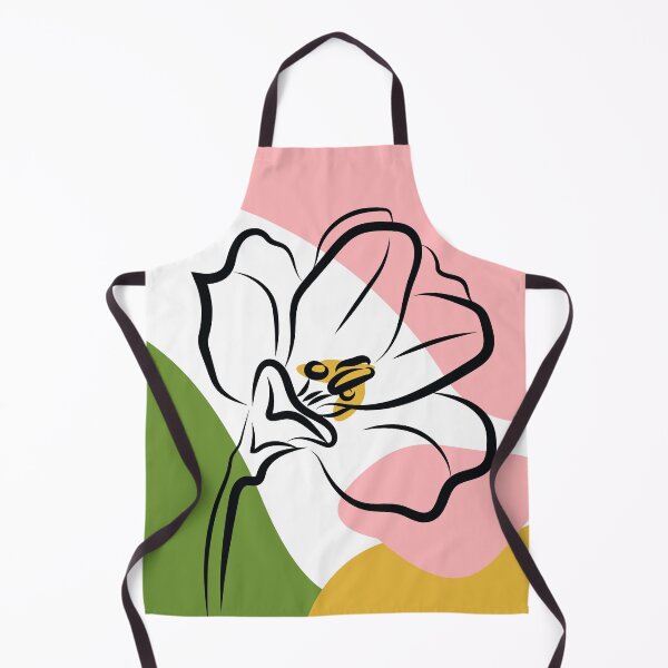 Item preview, alstromeria inspired minimalist flower design designed and sold by yessebel.