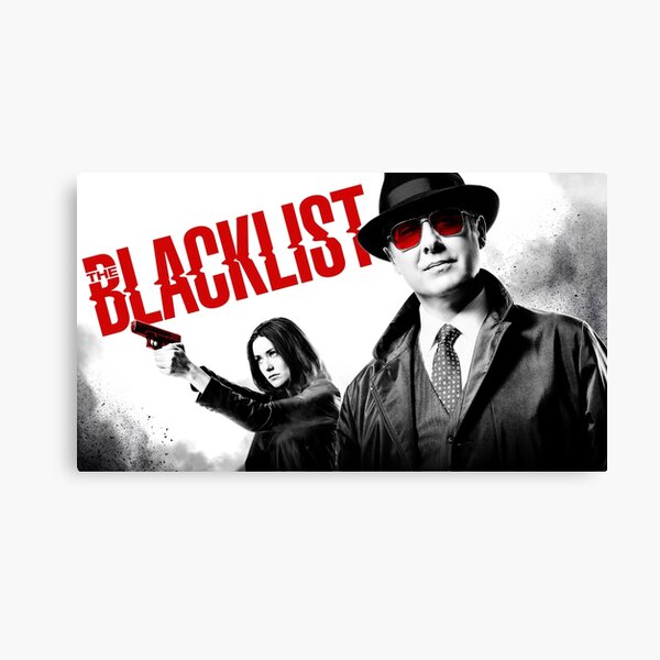 The Black List Serie 2017 Conceptions Impression sur toile