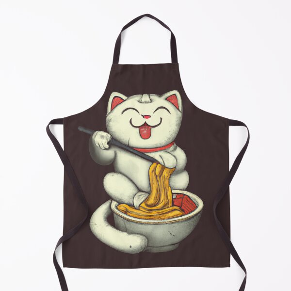 Item preview, Cat Eating Ramen designed and sold by Timegraf.