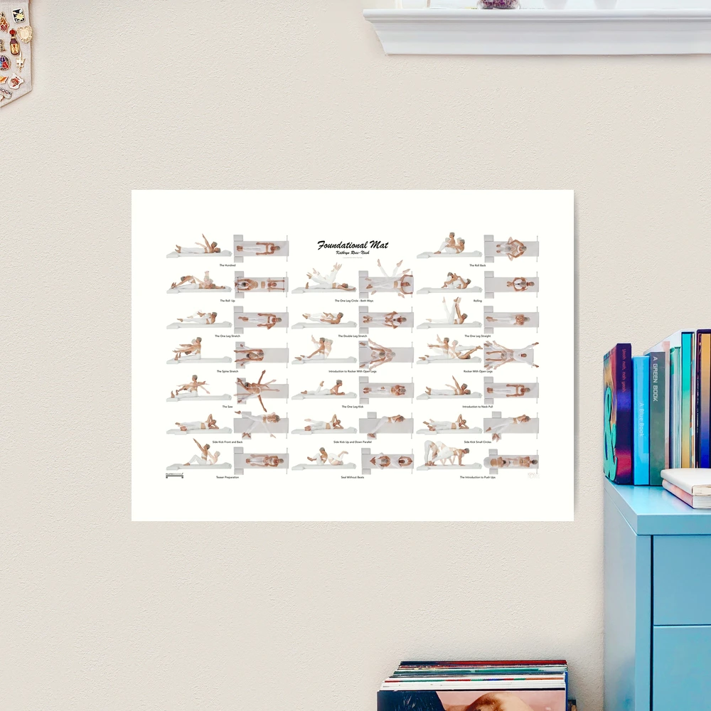 Kathryn Ross-Nash New York Pilates: Foundational Mat Poster | Photographic  Print