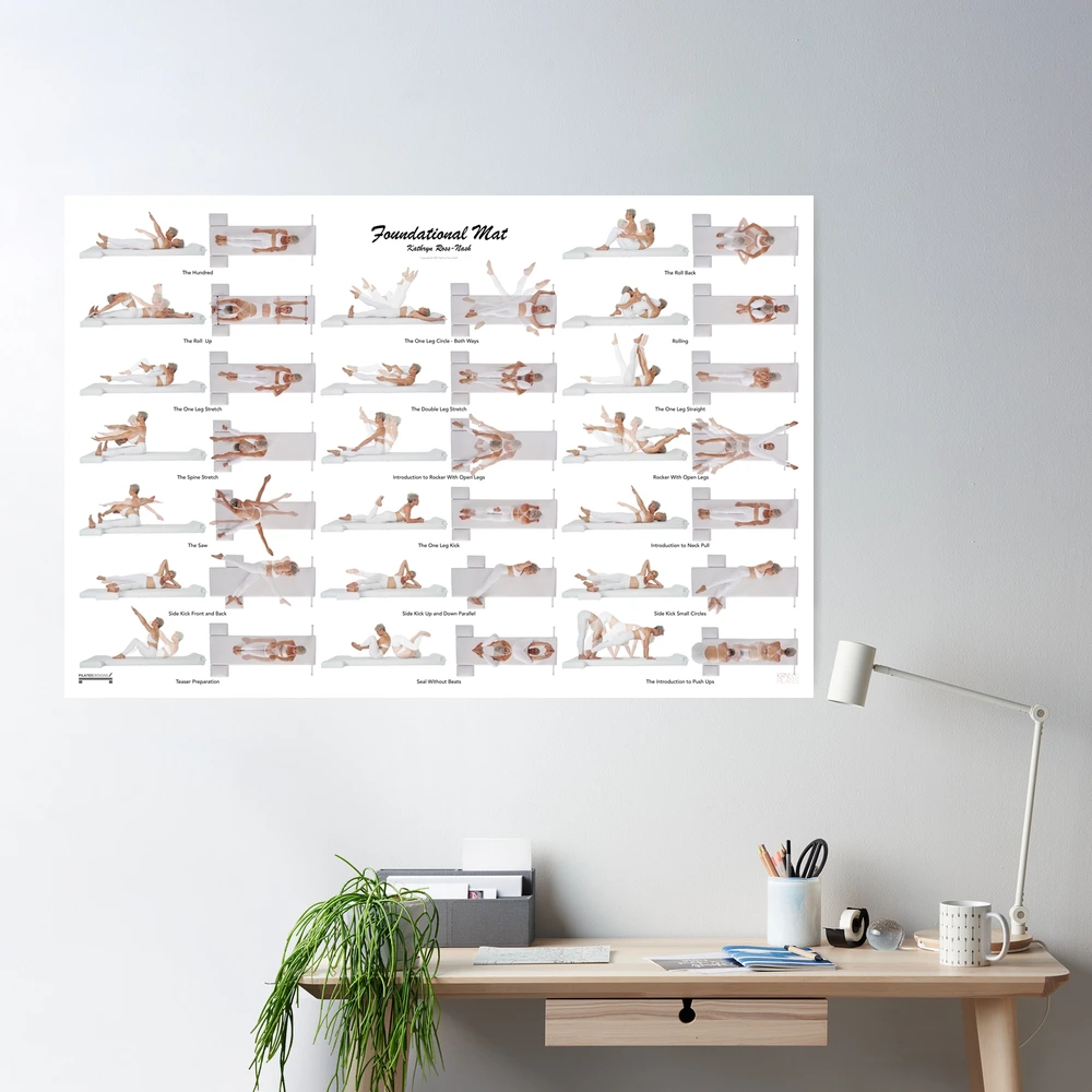 Kathryn Ross-Nash New York Pilates: Foundational Mat Poster Art Print for  Sale by KRNNYP