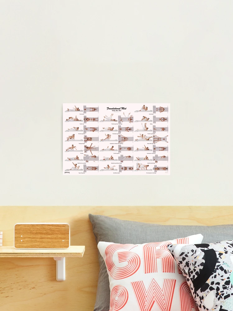 Kathryn Ross-Nash New York Pilates: Foundational Mat Poster Canvas Print  for Sale by KRNNYP
