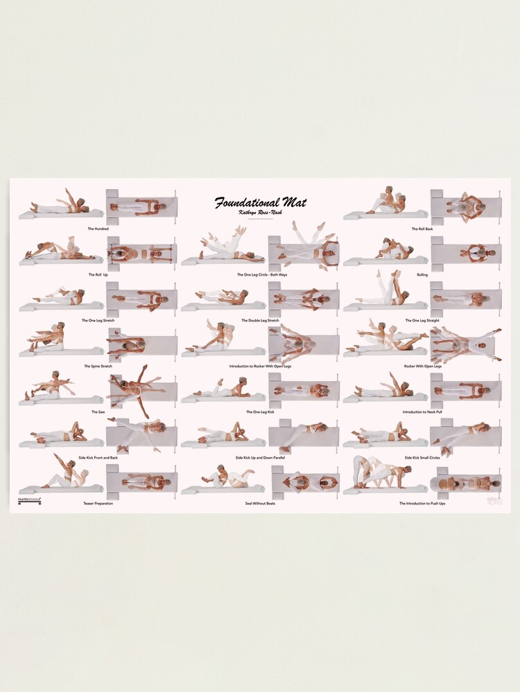 PILATES REFORMER POSTER Digital Download, Pilates Art Downloadable