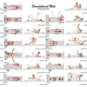 Kathryn Ross-Nash New York Pilates: Foundational Mat Poster Art