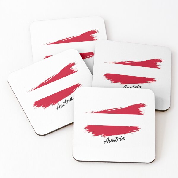 Item preview, Austria Flag designed and sold by The Love Quill.