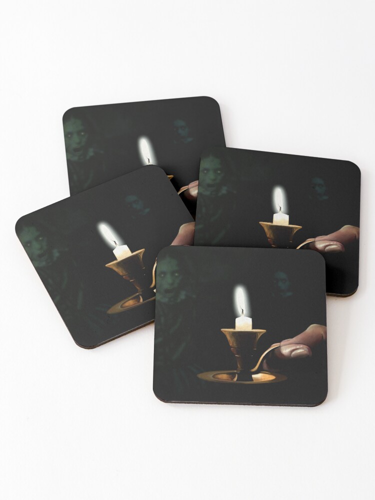 Thumbnail 1 of 5, Coasters (Set of 4), Haunted designed and sold by onestay2000.