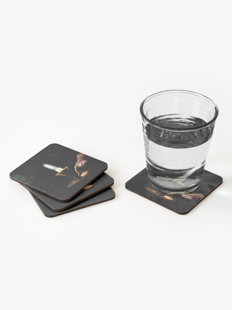 Thumbnail 2 of 5, Coasters (Set of 4), Haunted designed and sold by onestay2000.