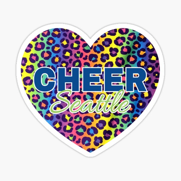 Cheer Seattle - 90s Flair Sticker
