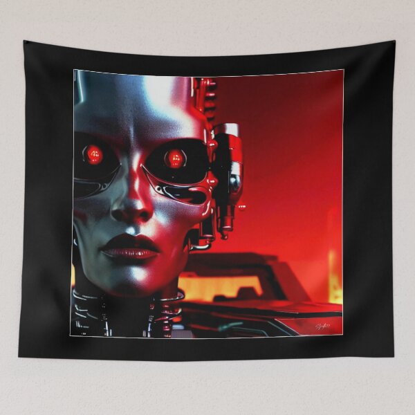 Item preview, TERMINATION GIRL #001 (FRAMED) designed and sold by RICK-TURNER.