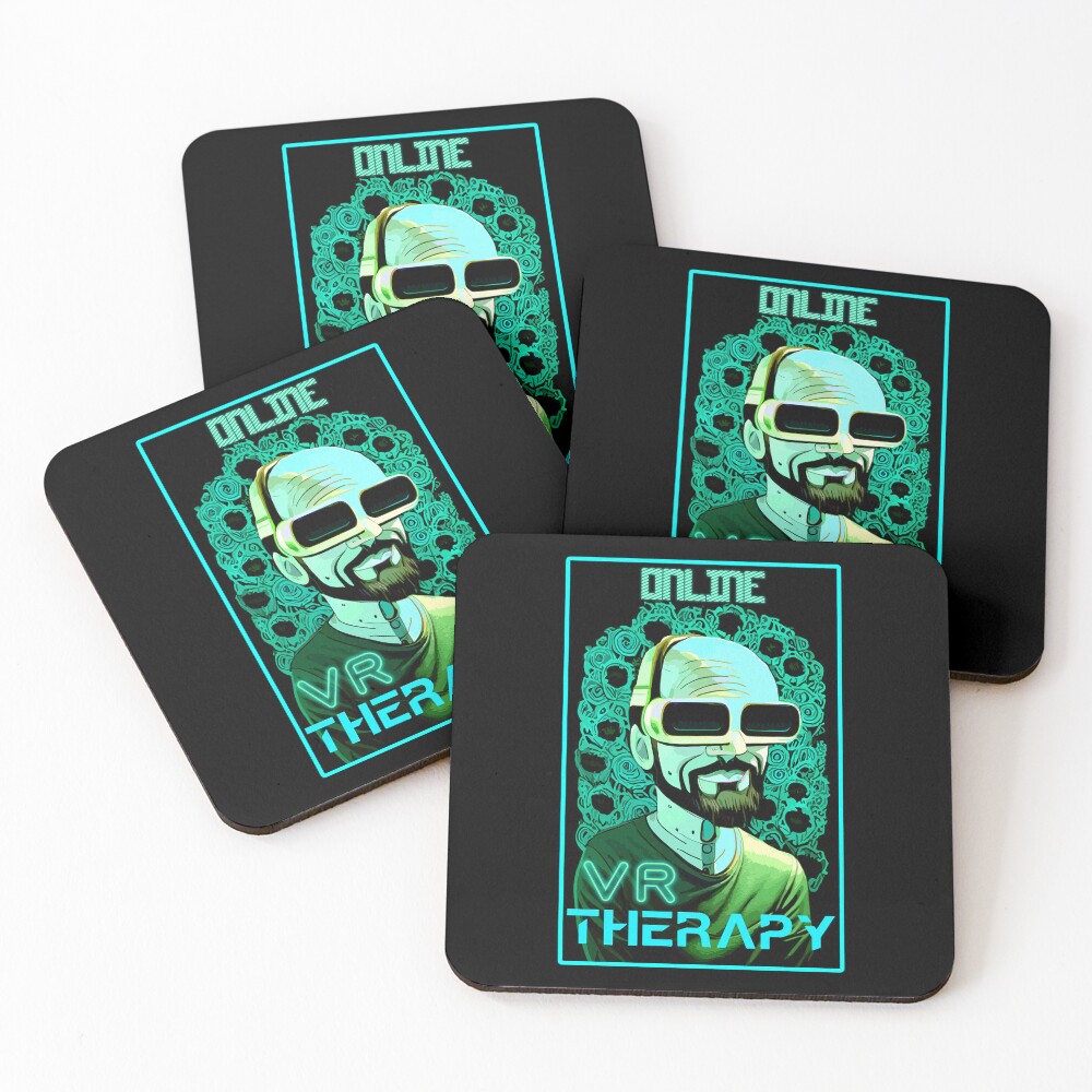 Item preview, Coasters (Set of 4) designed and sold by DistortedBrain.