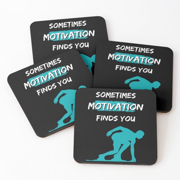Item preview, Sometimes Motivation finds you - Motivational quotes designed and sold by Zeil.