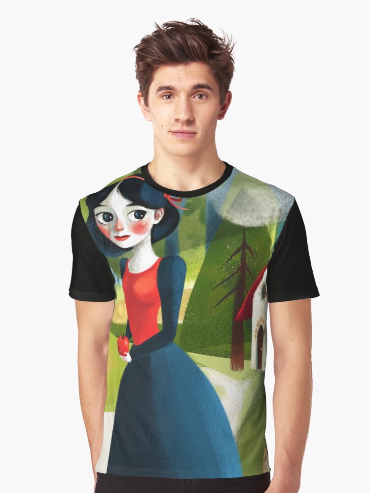snow white pie in face shirt