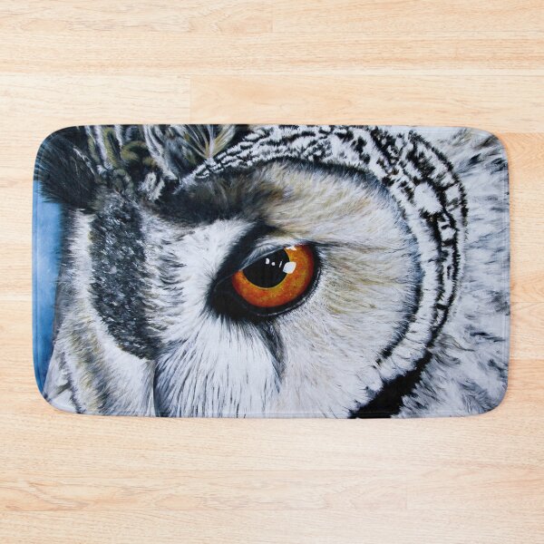 Item preview, Spotted Eagle Owl. Original Acrylic Painting by Jane Green. designed and sold by janesg.