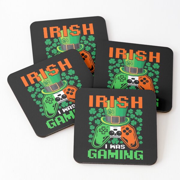 Item preview, Irish I Was Gaming Funny St Patricks Day Gamer Boys Men designed and sold by scelzokurthl.
