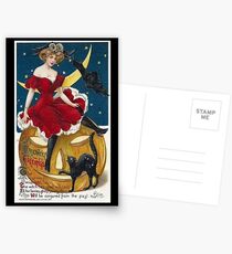 Vintage Halloween Postkarte von John Winsch Postkarten