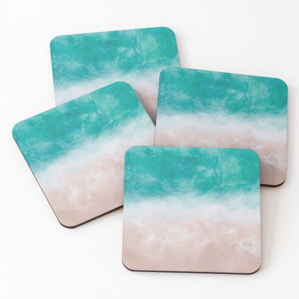 Item preview, Abstract Beach Exotic Shore designed and sold by oceanwindprints.