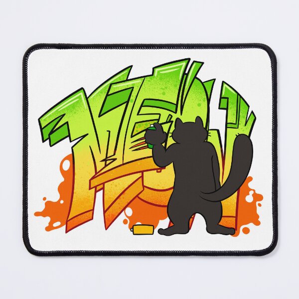 Item preview, Graffiti - Funky cat designed and sold by Redstickman5.