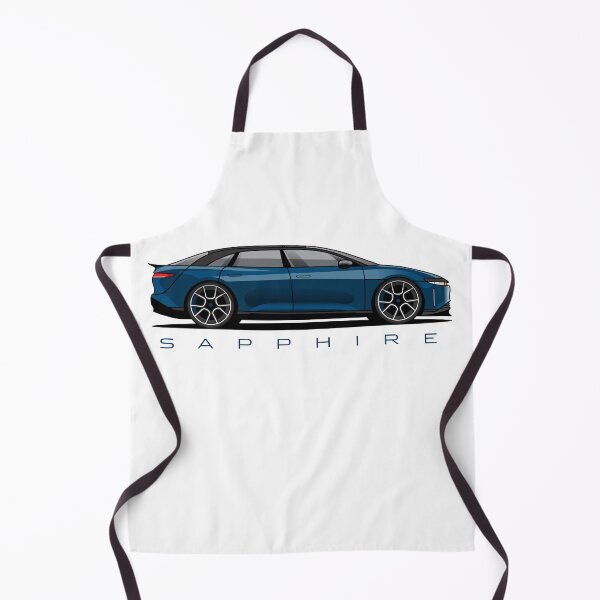 Item preview, Sapphire Electric Car Illustration designed and sold by blackdogshop.