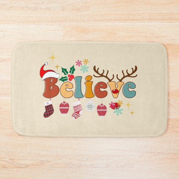 Item preview, Believe Merry Christmas Christmas vintage shirt Christmas gift  designed and sold by ArtfulGiftShop.